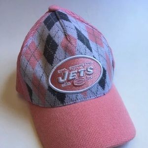New York Jets Pink Women's Cap NFL Licensed REEBOK